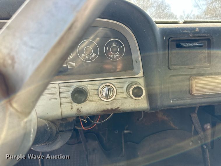 image for item ER8933 1961 Chevrolet 60 dump flatbed truck