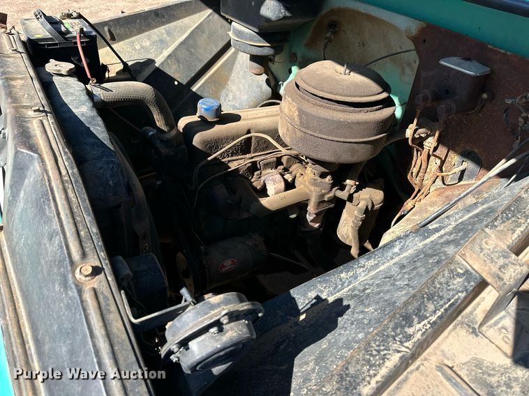 image for item ER8933 1961 Chevrolet 60 dump flatbed truck