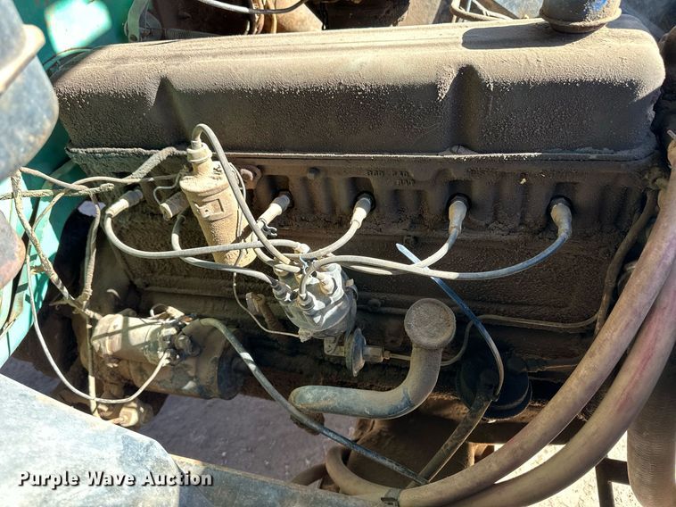 image for item ER8933 1961 Chevrolet 60 dump flatbed truck