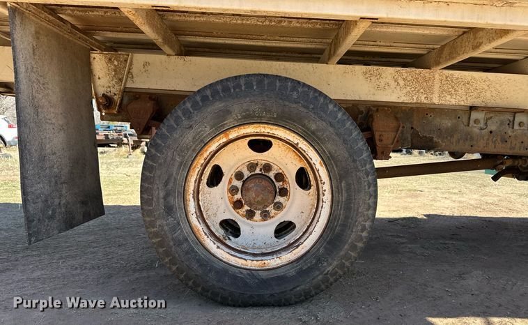 image for item ER8933 1961 Chevrolet 60 dump flatbed truck