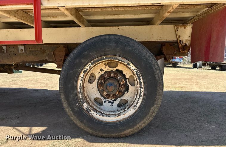 image for item ER8933 1961 Chevrolet 60 dump flatbed truck