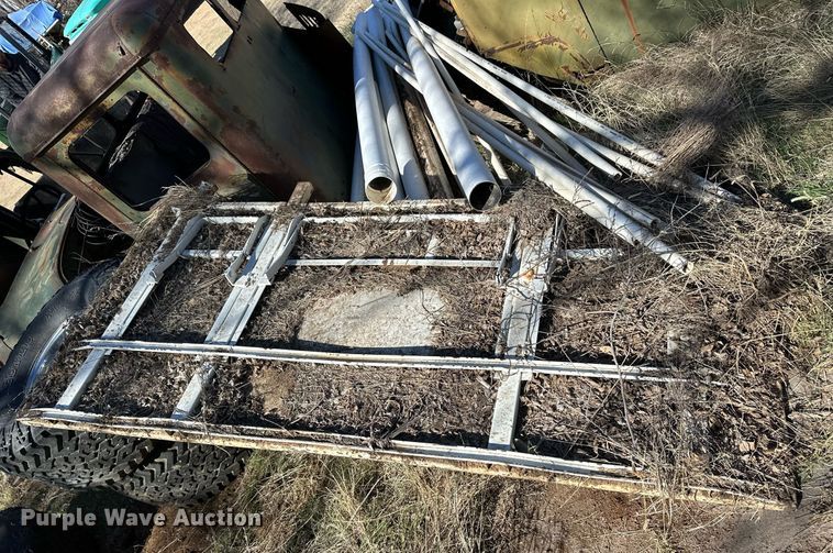 image for item ER8933 1961 Chevrolet 60 dump flatbed truck