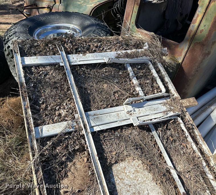 image for item ER8933 1961 Chevrolet 60 dump flatbed truck