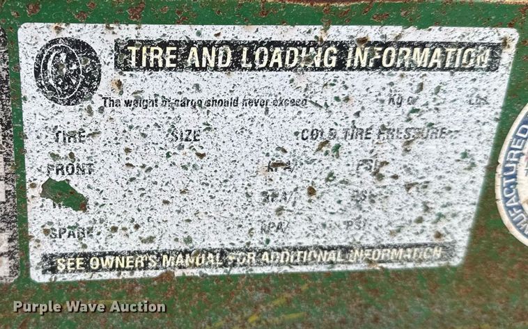 image for item NN9646 Neal fuel trailer