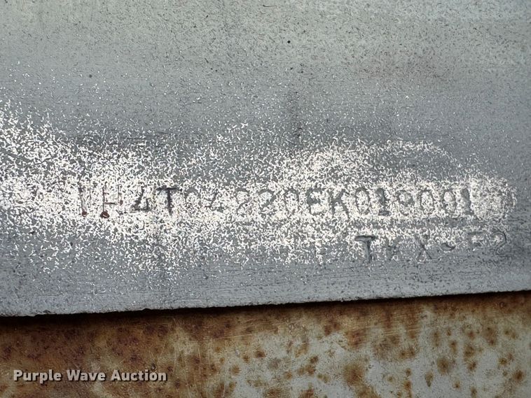 image for item NN9649 1984 Fruehauf tank trailer