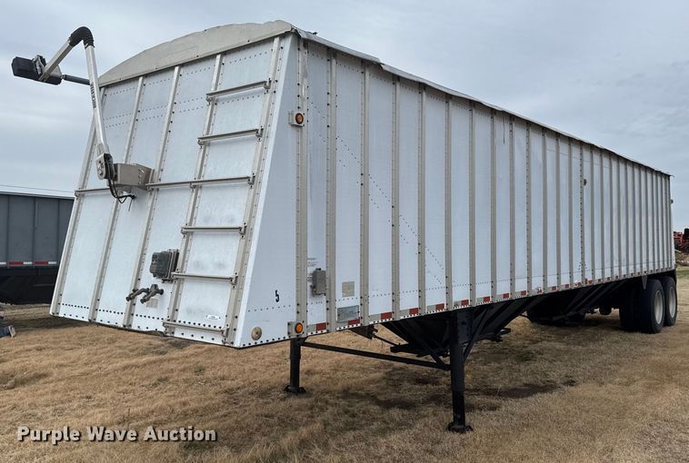 image for item NN9651 1986 Merritt grain trailer