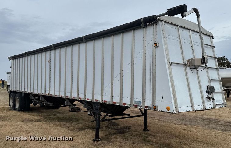 image for item NN9651 1986 Merritt grain trailer