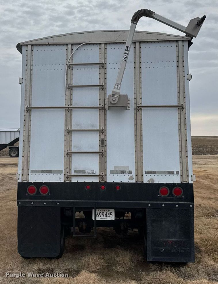 image for item NN9651 1986 Merritt grain trailer