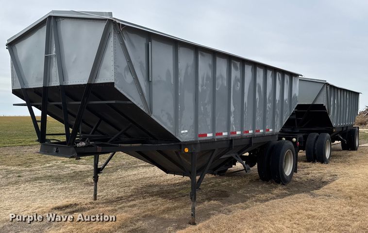 image for item NN9656 (2) 1971 Spen grain trailers