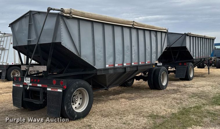image for item NN9656 (2) 1971 Spen grain trailers