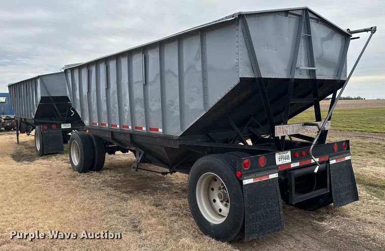 image for item NN9656 (2) 1971 Spen grain trailers