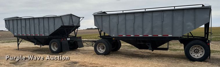 image for item NN9656 (2) 1971 Spen grain trailers