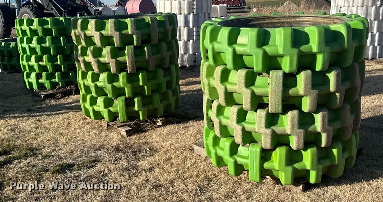 image for item NN9701 (14) Rhino Gator 11.2x38 irrigation pivot tires and wheels