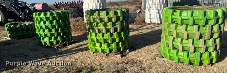 image for item NN9701 (14) Rhino Gator 11.2x38 irrigation pivot tires and wheels