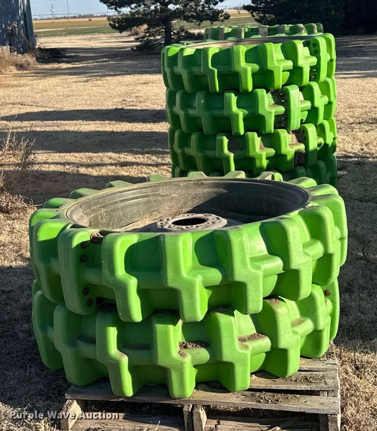 image for item NN9701 (14) Rhino Gator 11.2x38 irrigation pivot tires and wheels