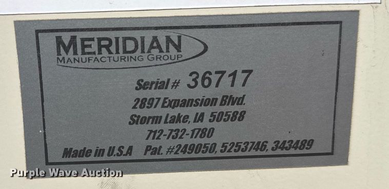 image for item NN9705 Meridian Friesen 220 seed tender