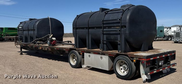 image for item NN9706 2001 SFS drop deck trailer