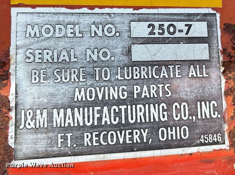 image for item OB9556 (2) J&M 250-7 gravity wagons