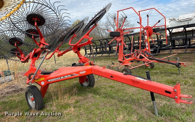 image for item OB9563 Kuhn SR 108 Gii hay rake