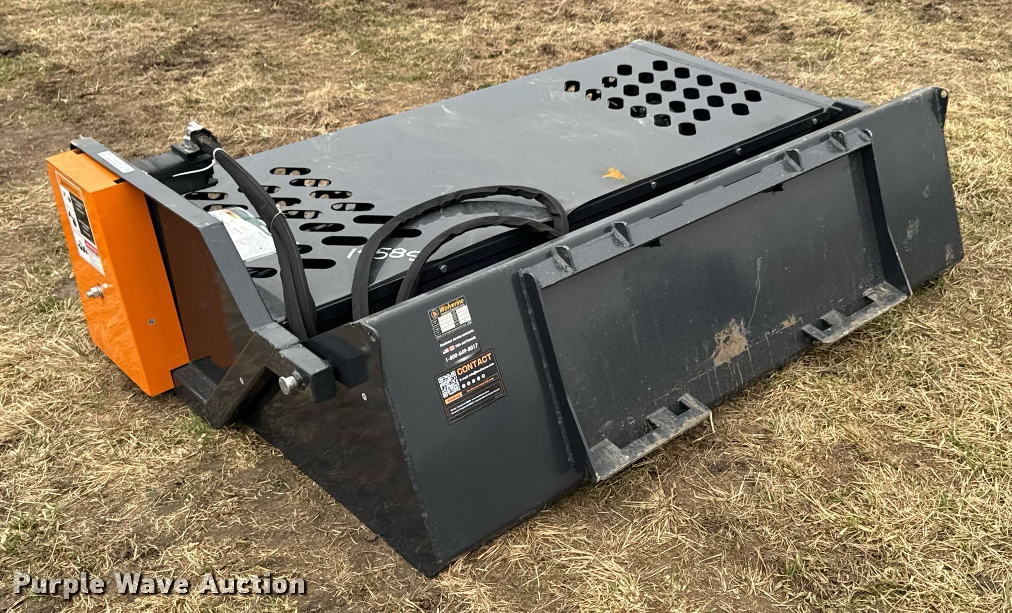 2024 Wolverine RCR-12-84W skid steer rock rake in Yates Center, KS ...