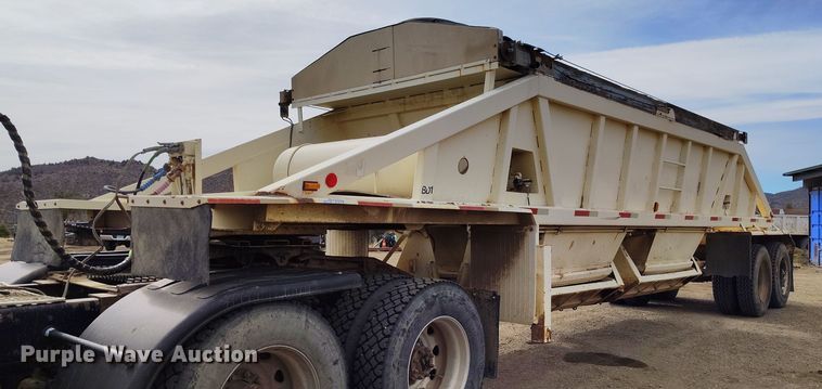 image for item BI9774 1979 Timpte 301-A bottom dump trailer