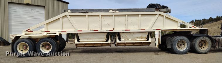 image for item BI9774 1979 Timpte 301-A bottom dump trailer