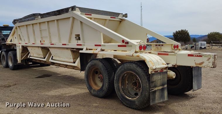 image for item BI9774 1979 Timpte 301-A bottom dump trailer