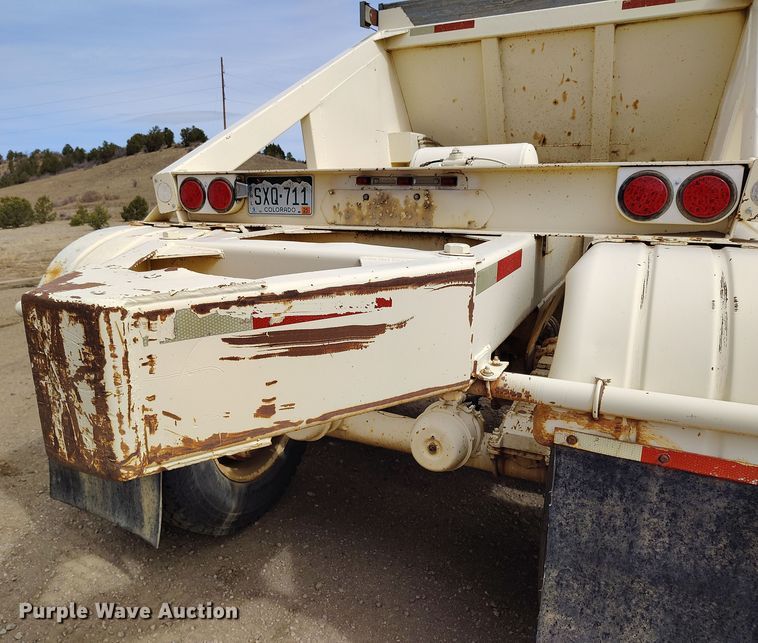 image for item BI9774 1979 Timpte 301-A bottom dump trailer