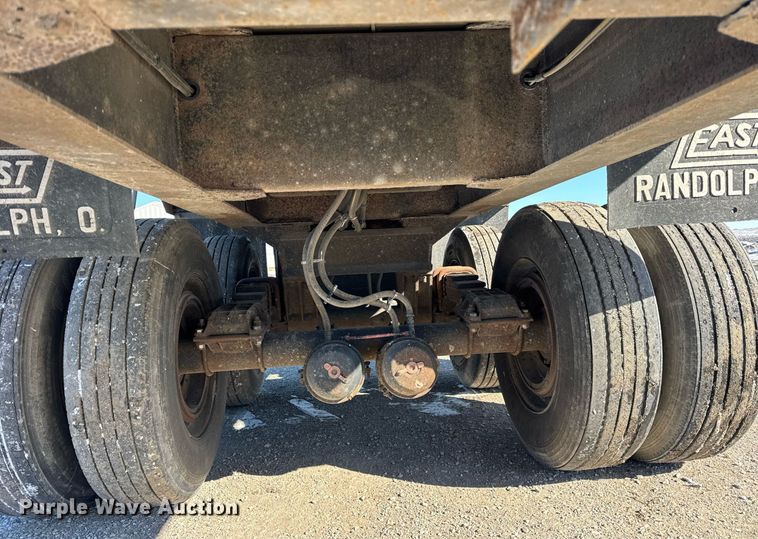 image for item DH9847 1995 East Trailer end dump trailer