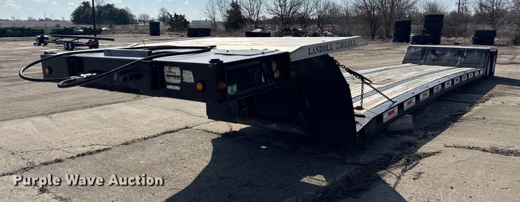 image for item DH9893 2007 Landoll lowboy equipment trailer