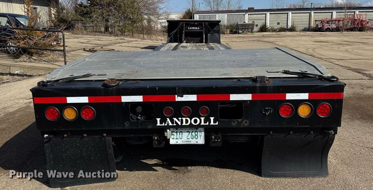 image for item DH9893 2007 Landoll lowboy equipment trailer