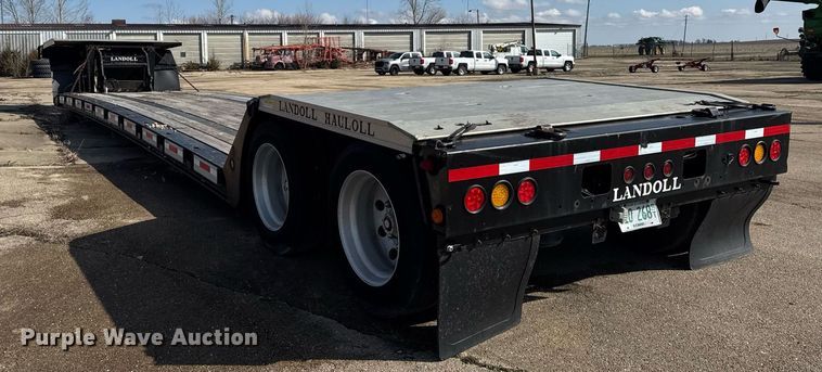 image for item DH9893 2007 Landoll lowboy equipment trailer