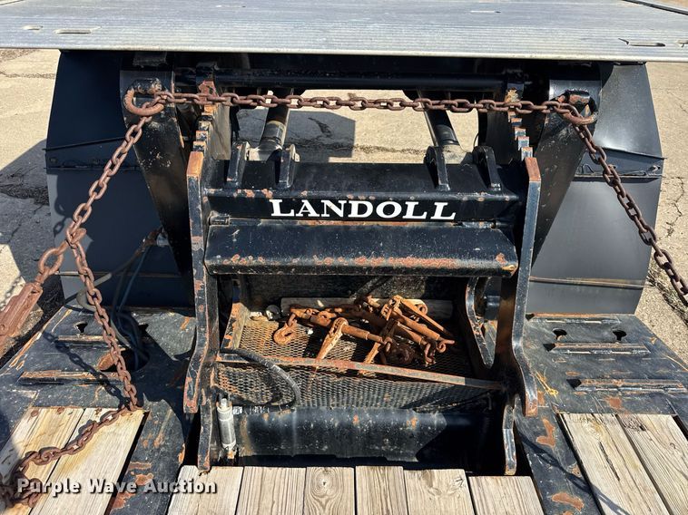 image for item DH9893 2007 Landoll lowboy equipment trailer