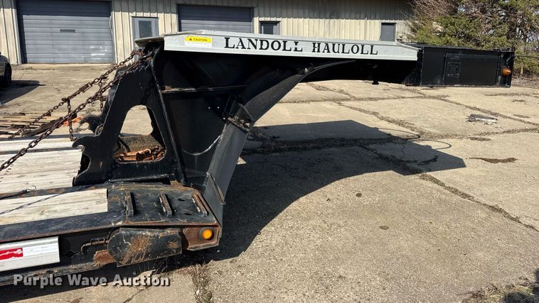 image for item DH9893 2007 Landoll lowboy equipment trailer