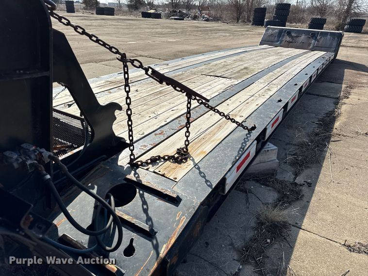 image for item DH9893 2007 Landoll lowboy equipment trailer