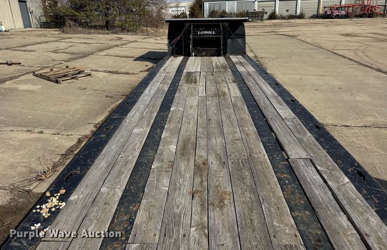 image for item DH9893 2007 Landoll lowboy equipment trailer