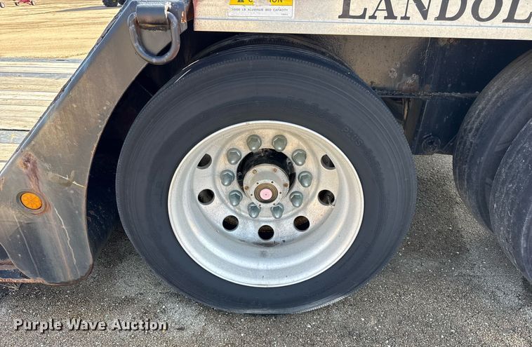 image for item DH9893 2007 Landoll lowboy equipment trailer