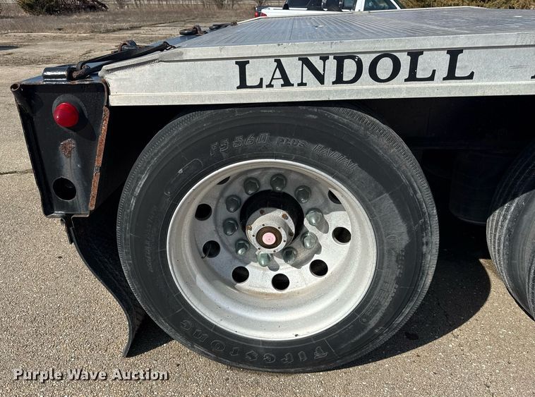 image for item DH9893 2007 Landoll lowboy equipment trailer