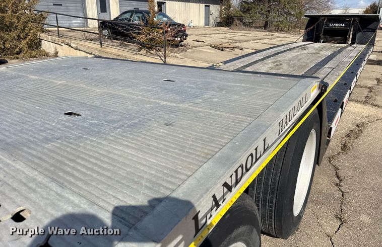 image for item DH9893 2007 Landoll lowboy equipment trailer