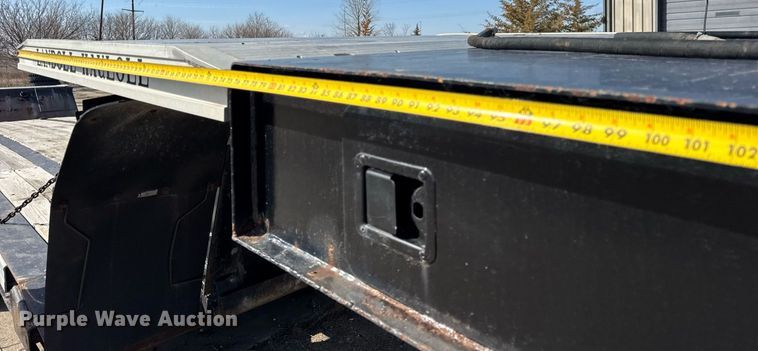 image for item DH9893 2007 Landoll lowboy equipment trailer