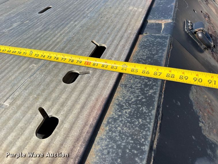 image for item DH9893 2007 Landoll lowboy equipment trailer