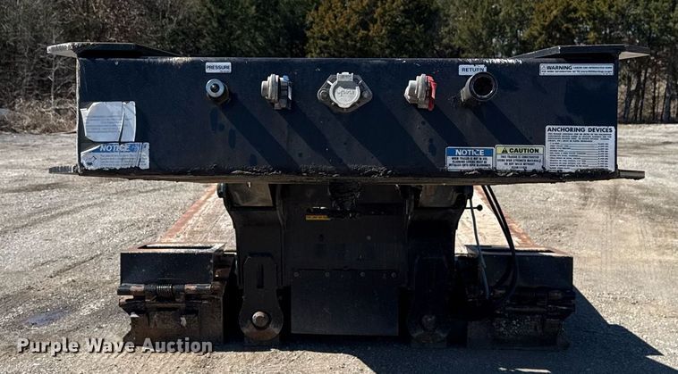 image for item DS3636 2021 Trail King TK110HDG lowboy equipment trailer