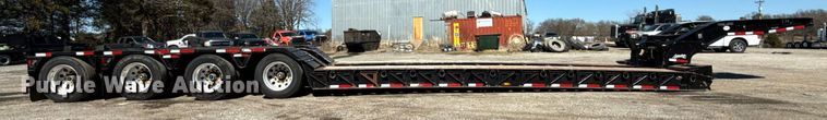 image for item DS3636 2021 Trail King TK110HDG lowboy equipment trailer