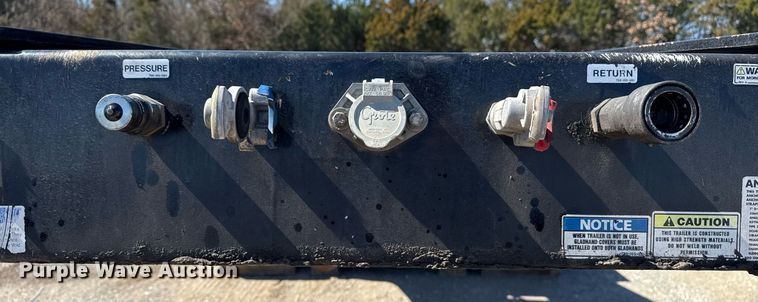 image for item DS3636 2021 Trail King TK110HDG lowboy equipment trailer