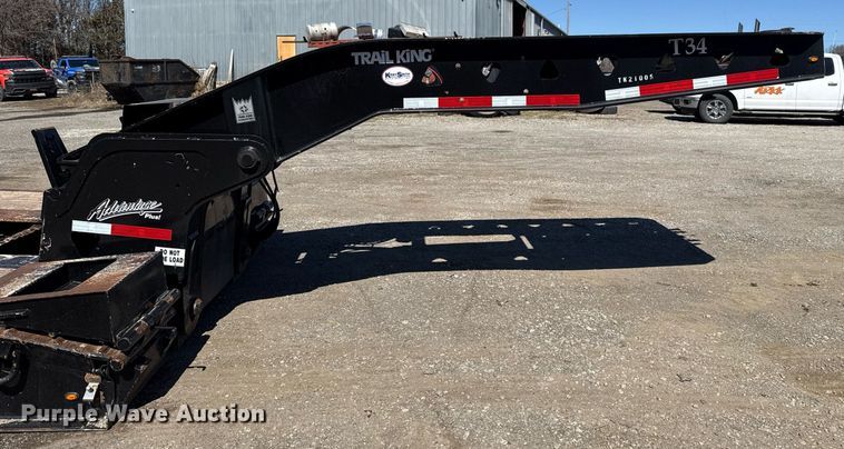 image for item DS3636 2021 Trail King TK110HDG lowboy equipment trailer