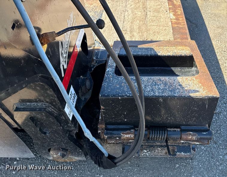 image for item DS3636 2021 Trail King TK110HDG lowboy equipment trailer