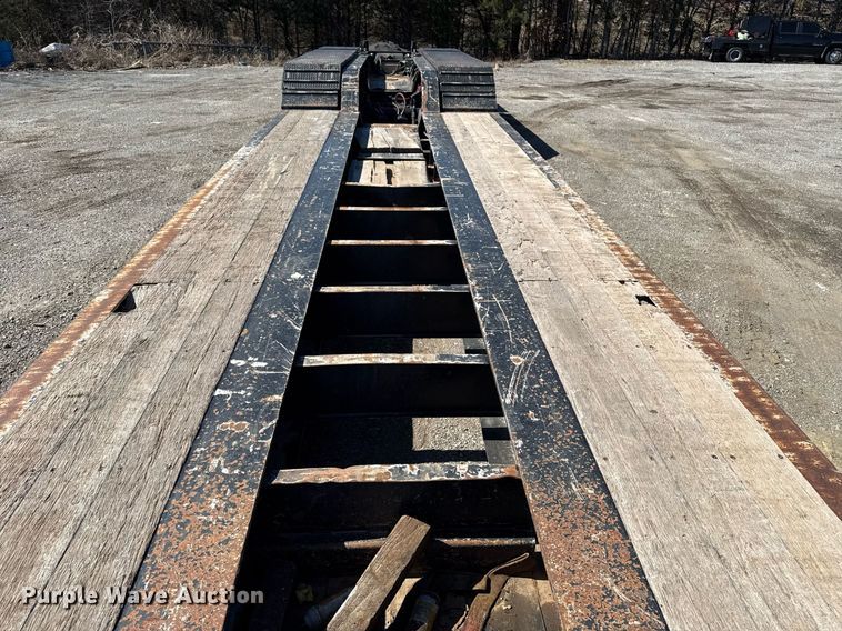 image for item DS3636 2021 Trail King TK110HDG lowboy equipment trailer