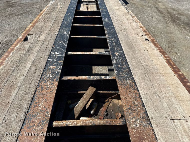 image for item DS3636 2021 Trail King TK110HDG lowboy equipment trailer