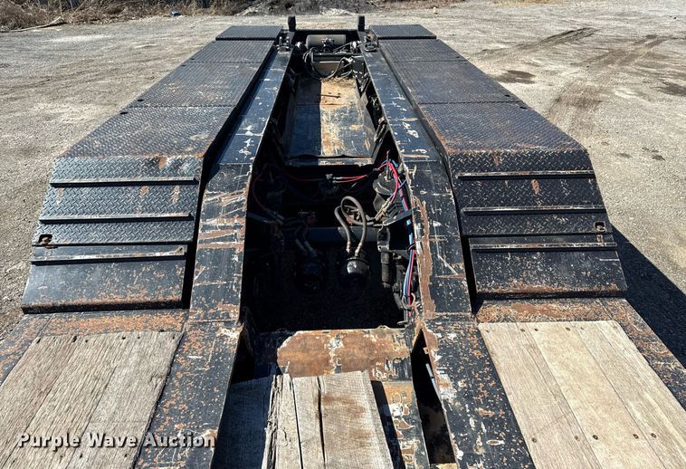 image for item DS3636 2021 Trail King TK110HDG lowboy equipment trailer