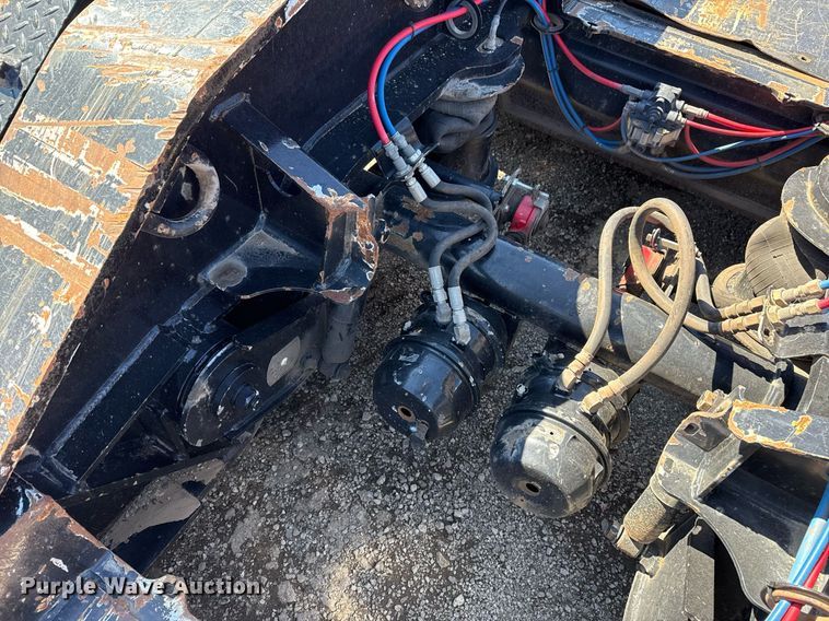 image for item DS3636 2021 Trail King TK110HDG lowboy equipment trailer